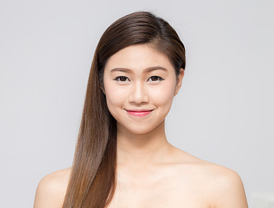 亚洲美丽的女人微笑和快乐图片下载