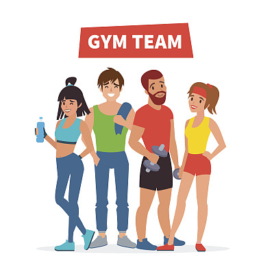 健身矢量图素材ID：170192764