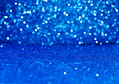 抽象的蓝色散景背景图片下载