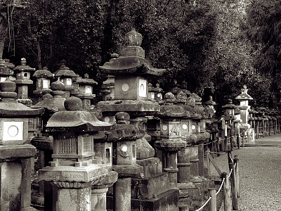 日本奈良墓园图片下载