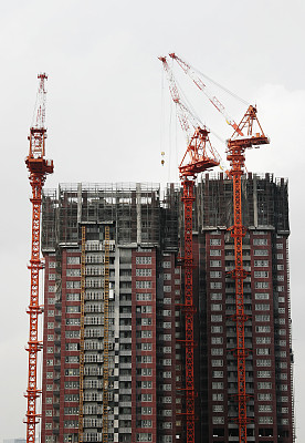 高层建筑施工图片下载