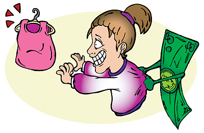 离开控制顾客!图片下载