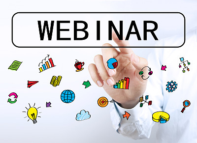 商人触摸网络研讨会按钮图片下载