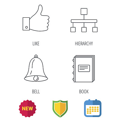 层次结构，像和钟图标。图片下载