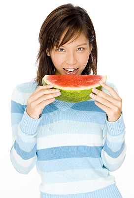 吃西瓜图片下载