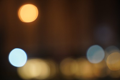 夜市路灯散景图片下载