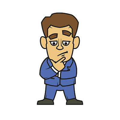 一个年轻人的画像图片下载