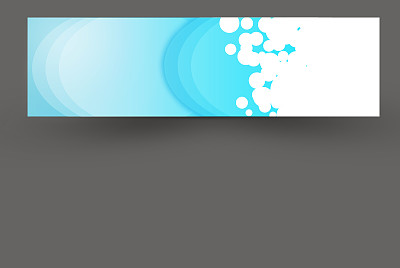 一组圆形的彩色矢量形状。摘要向量横幅。设计元素。图片下载