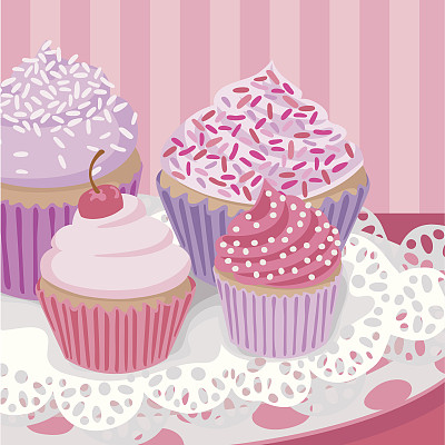 蛋糕在盘子图片下载