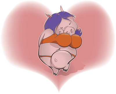 可爱的小猪图片下载