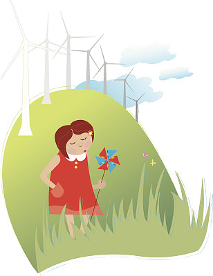 风力发电场图片下载