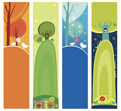 神奇的季节性横幅图片下载