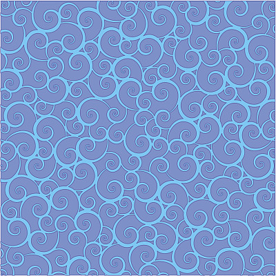 蓝色的漩涡图片下载