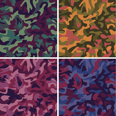 千变万化的伪装素材图片