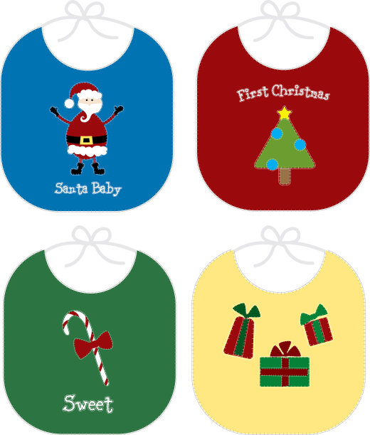 圣诞婴儿围嘴- *缩放*在看到拼接!!图片下载