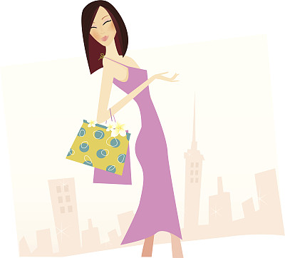 春天购物图片下载