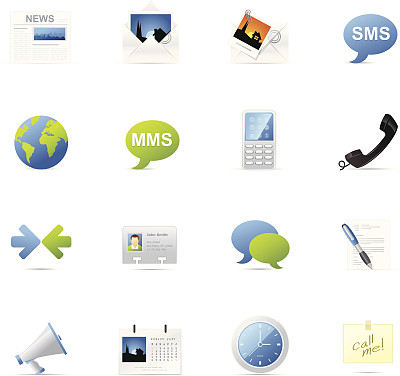 矢量图标设置-通信图片下载