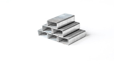 金属订书钉堆图片下载