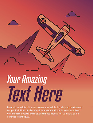 飞机起飞图片下载