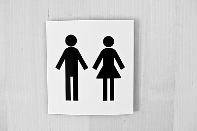 公共厕所的迹象图片下载