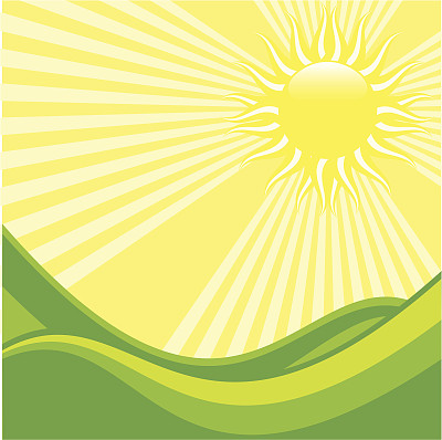 抽象的夏季牧场图片下载