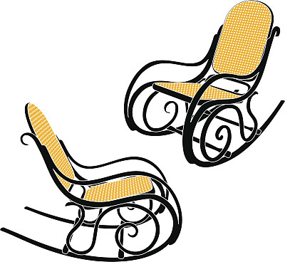 Thonet摇椅图片下载