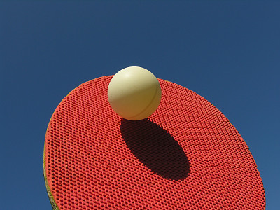 快乐的乒乓球图片下载