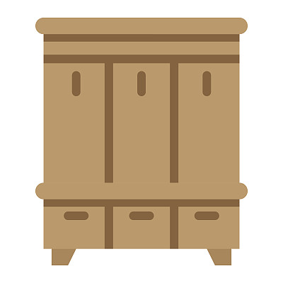 走廊壁橱平面图标，家具和室内图片下载