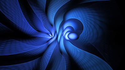 用于创意设计的抽象分形插图图片下载