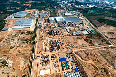 工业地产、土地开发、土方和建筑，泰国图片下载