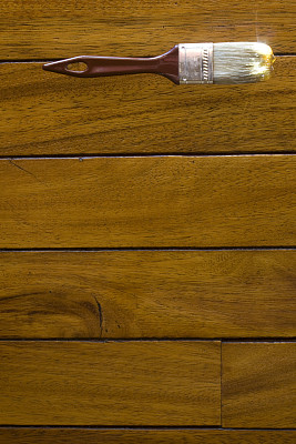 带刷子的木墙图片下载