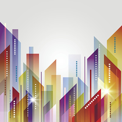 城市的天际线图片下载