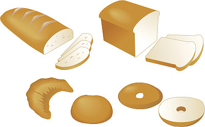 面包插图图片下载