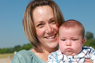 祝妈妈和宝贝儿子快乐图片下载