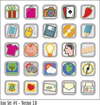 彩色图标设置图片下载