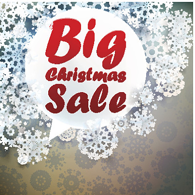 圣诞节销售背景。图片下载