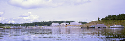 麦克尼尔岛监狱，普吉特海湾，华盛顿州，美国图片下载