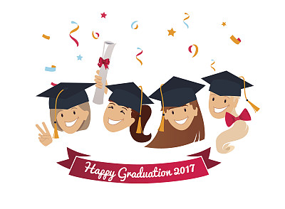 一群快乐的毕业生带着毕业证书，微笑着庆祝毕业。图片下载