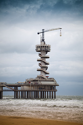 Scheveningen海滩码头图片下载