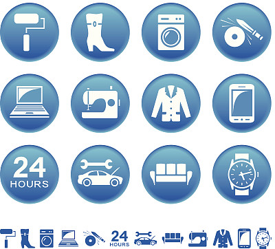 服务和维修图标图片下载