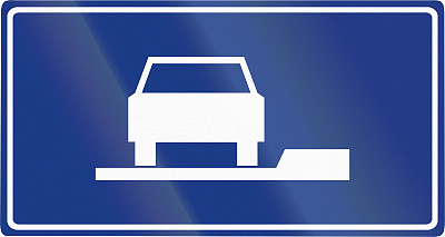 斯洛文尼亚路标-如何停放你的车辆图片下载