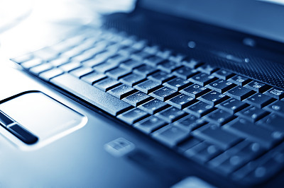 近距离笔记本电脑浅自由度图片下载