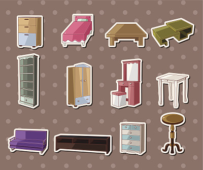 家具贴纸图片下载