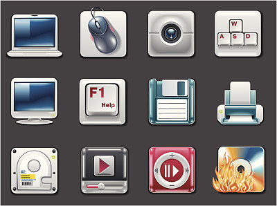 计算机相关的图标图片下载