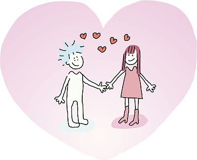 牵手的小情侣图片下载