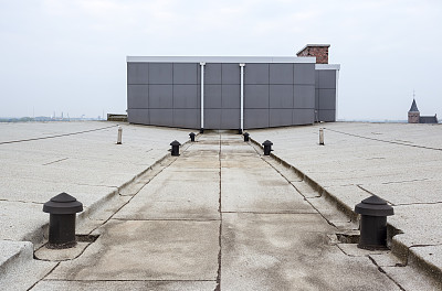 有屋顶的平屋顶图片下载