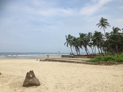 果阿的田园海滩图片下载