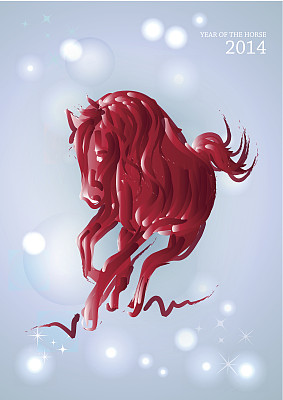 2014中国马年彩灯星宿图片下载