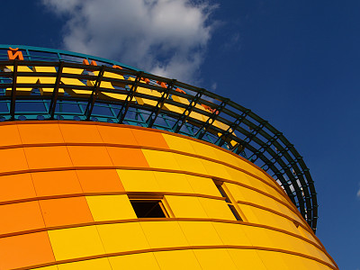 橙色建筑[2]图片下载