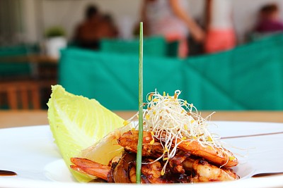 辣椒蒜王大虾图片下载